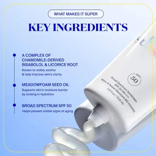 Supergoop! Unseen Sunscreen Invisible Broad Spectrum SPF 50 PA +++