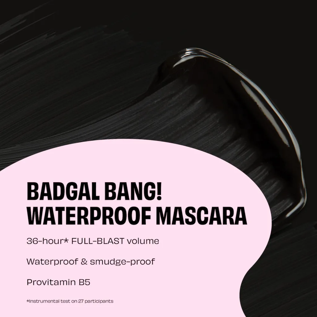 BADgal BANG! ماسكارا مقاومة للماء تعطي حجمًا