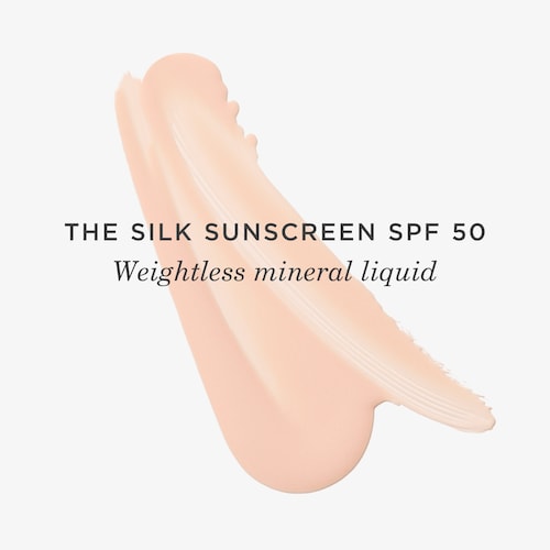 Tatcha The Silk Sunscreen SPF 50 واقي شمس معدني خفيف الوزن