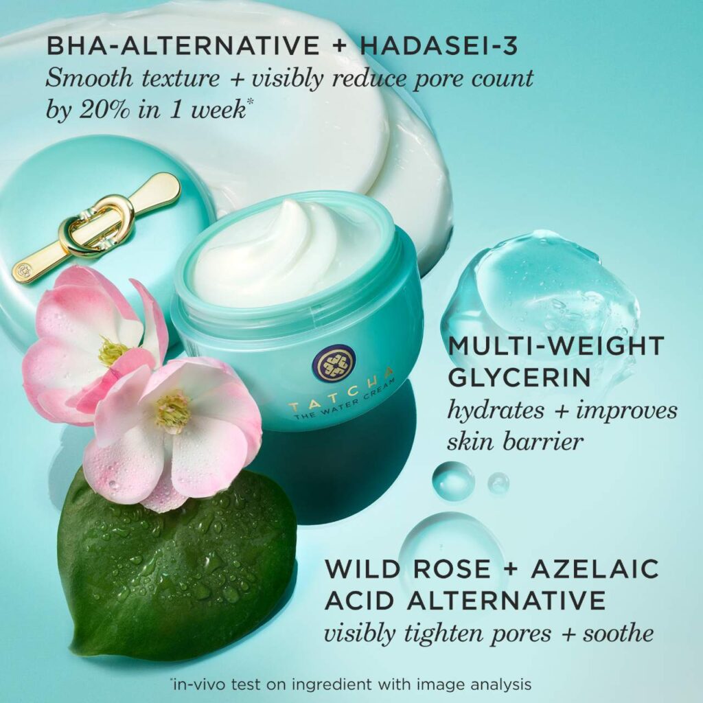 Tatcha The Water Cream Oil-Free Pore Minimizing Refillable Moisturizer