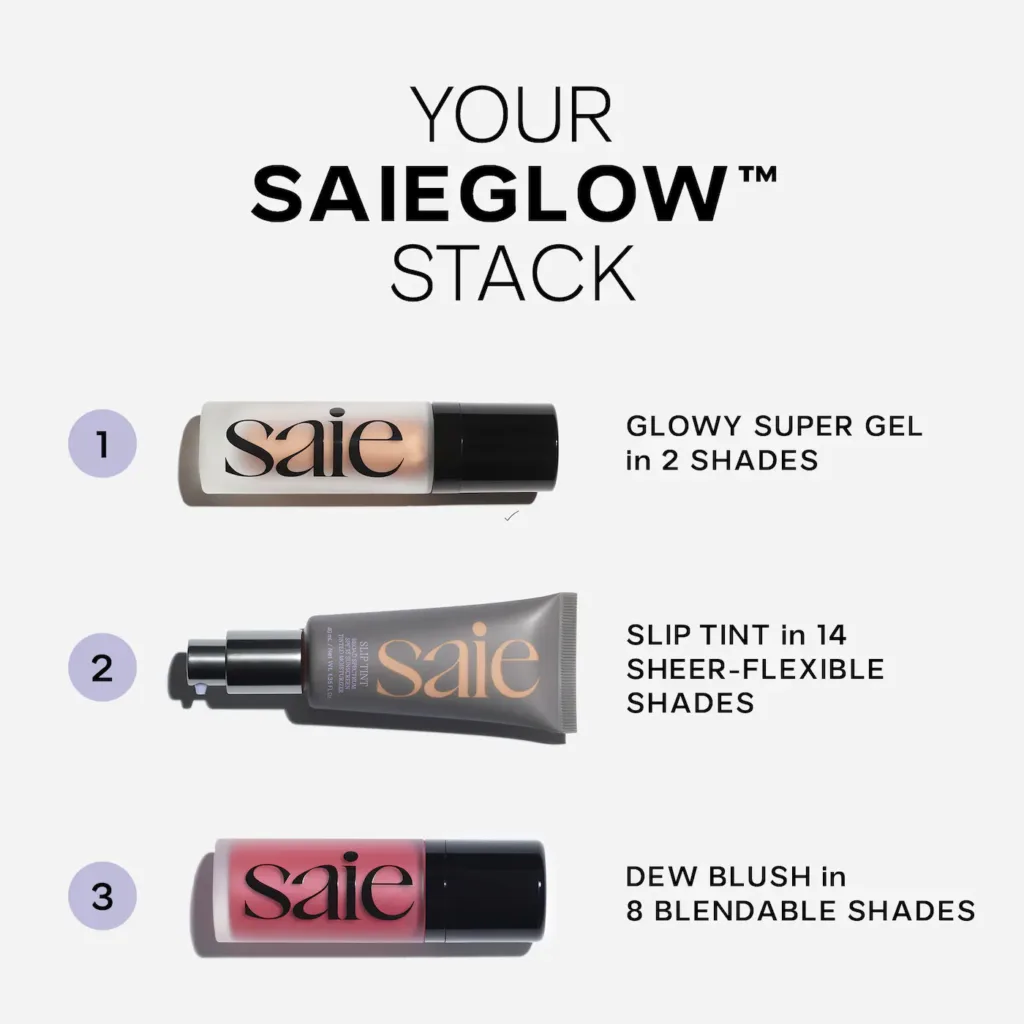 Saie Slip Tint – Lightweight Tinted Moisturizer with Mineral Zinc SPF 35 & Hyaluronic Acid