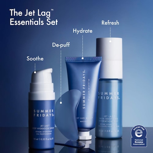 مجموعة أساسيات Jet Lag™ من Summer Fridays
