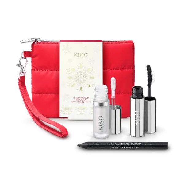 KIKO Snow-Kissed Holiday Secret Santa Mini Make Up Gift Set