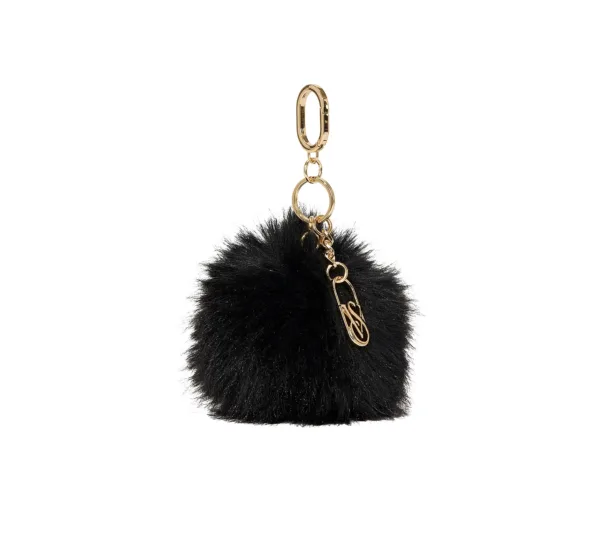 Victoria’s Secret Faux Fur Pom Bag Charm Keychain