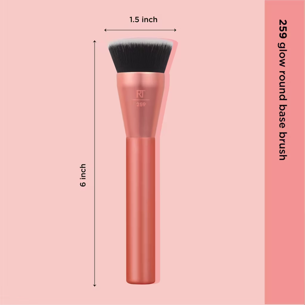 Real Techniques Glow Round Base Makeup Blending Brush