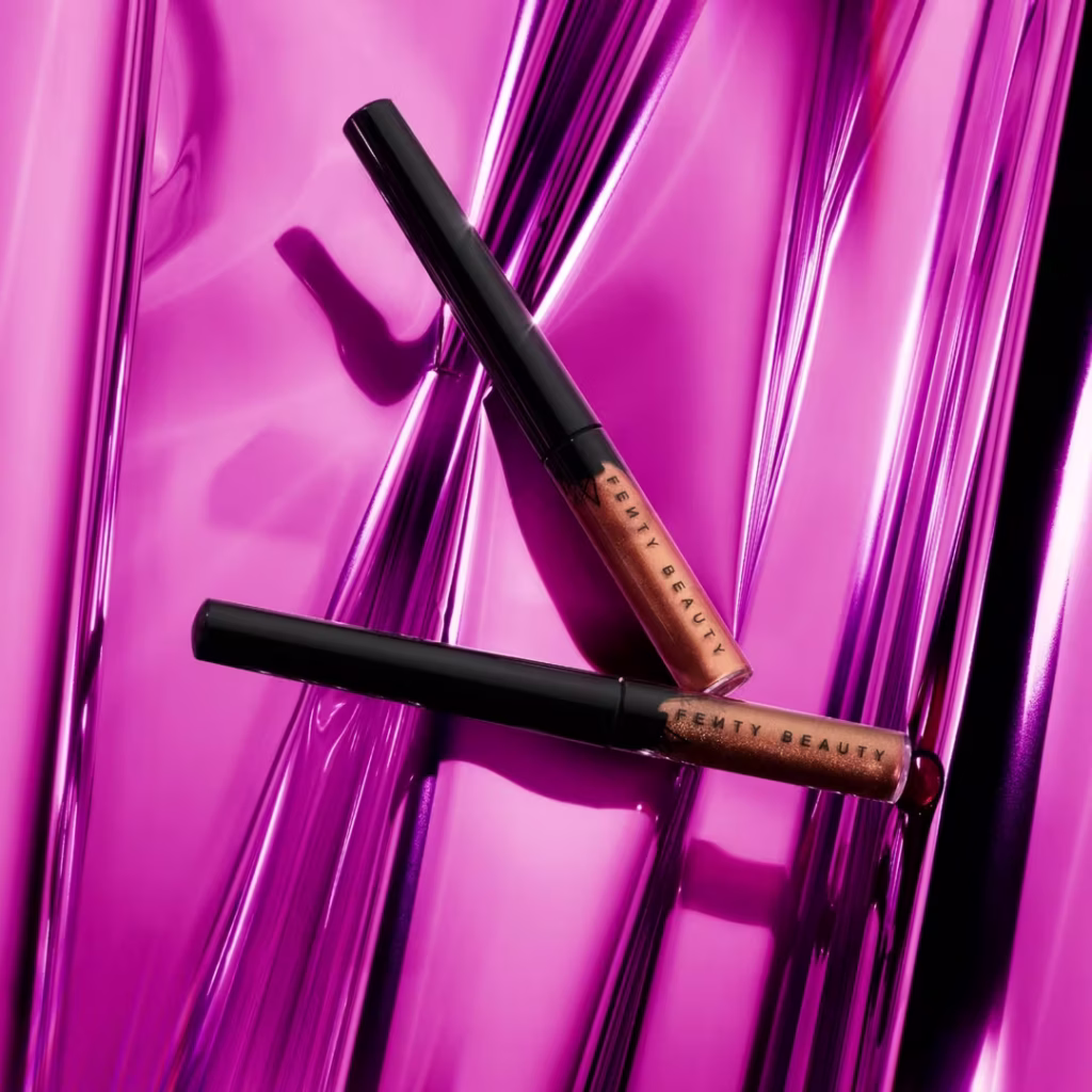 Fenty Beauty by Rihanna Glitty Lid Shimmer Liquid Eyeliner – Bronze All Ova Collection