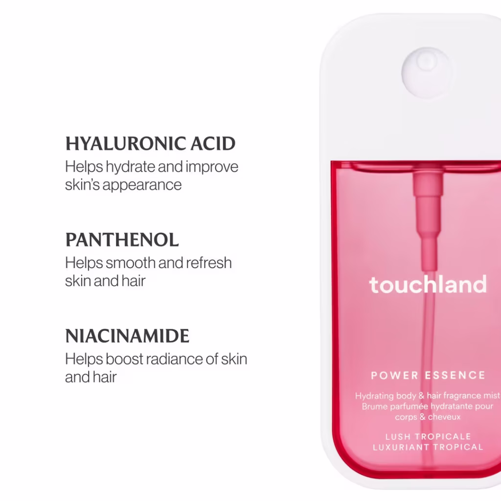 Touchland Lush Tropicale Power Essence Body & Hair Fragrance Mist