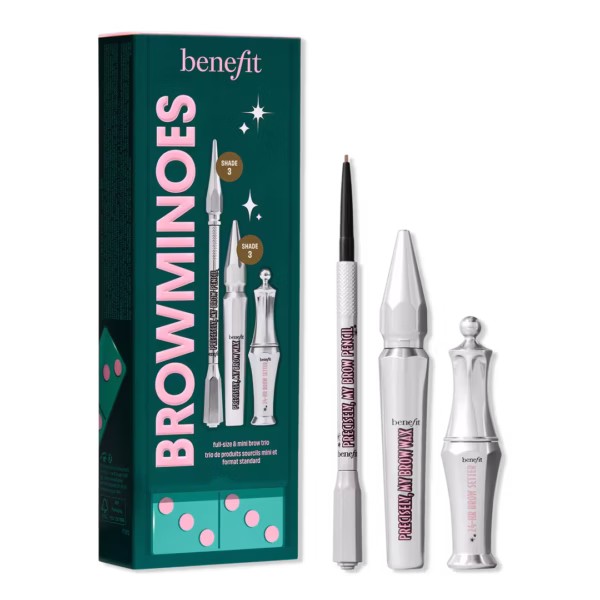 Benefit Cosmetics Browminoes Holiday Gift Trio with Brow Service Voucher