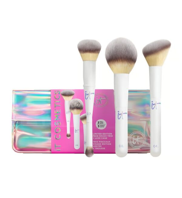 It Cosmetics 3-Pc Holiday 2025 Global Brush Set