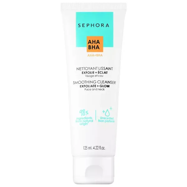 SEPHORA COLLECTION Smoothing Cleanser with AHA + BHA