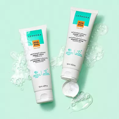 SEPHORA COLLECTION Smoothing Cleanser with AHA + BHA
