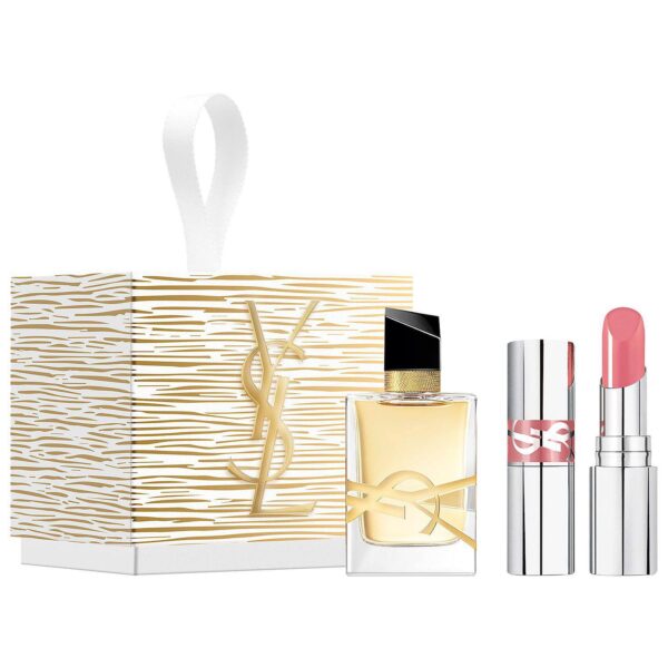 Yves Saint Laurent YSL Mini Libre Eau de Parfum + Loveshine Lipstick Duo Gift Set