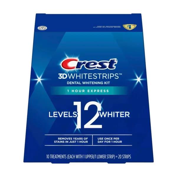 Crest 3D Whitestrips 1 Hour Express 5 Treatments