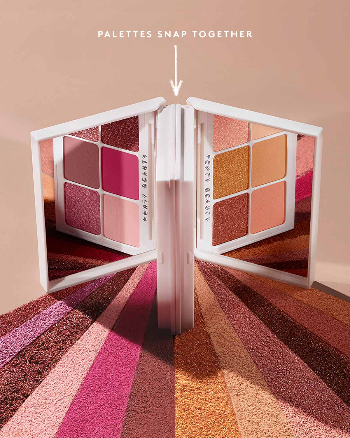 لوحة ظلال العيون Fenty Beauty Snap Shadows Mix & Match – الألوان المحايدة الداكنة