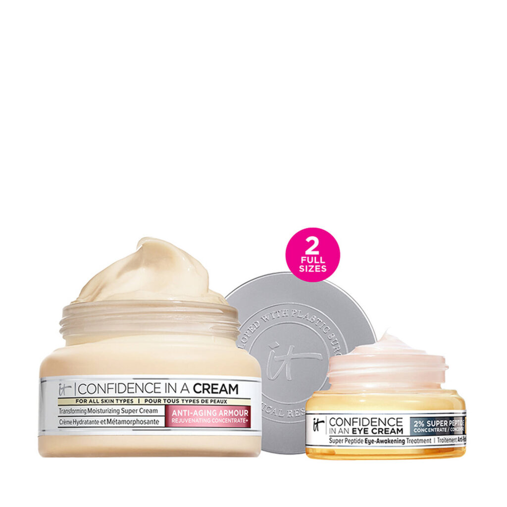 ثنائي كريم الوجه والعين المرطب ومكافح الشيخوخة من IT Cosmetics