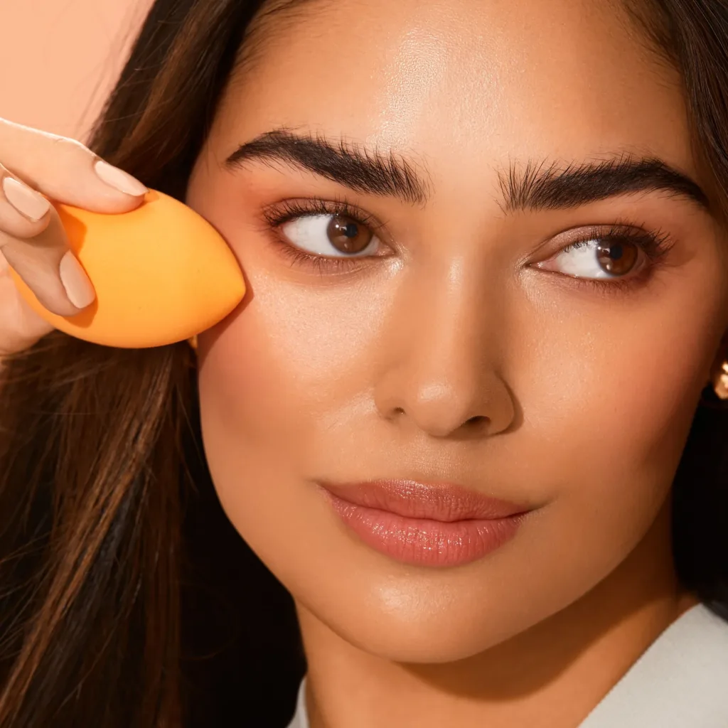 Real Techniques Every Essentials Makeup Brush Set with Bonus Miracle Complexion Sponge