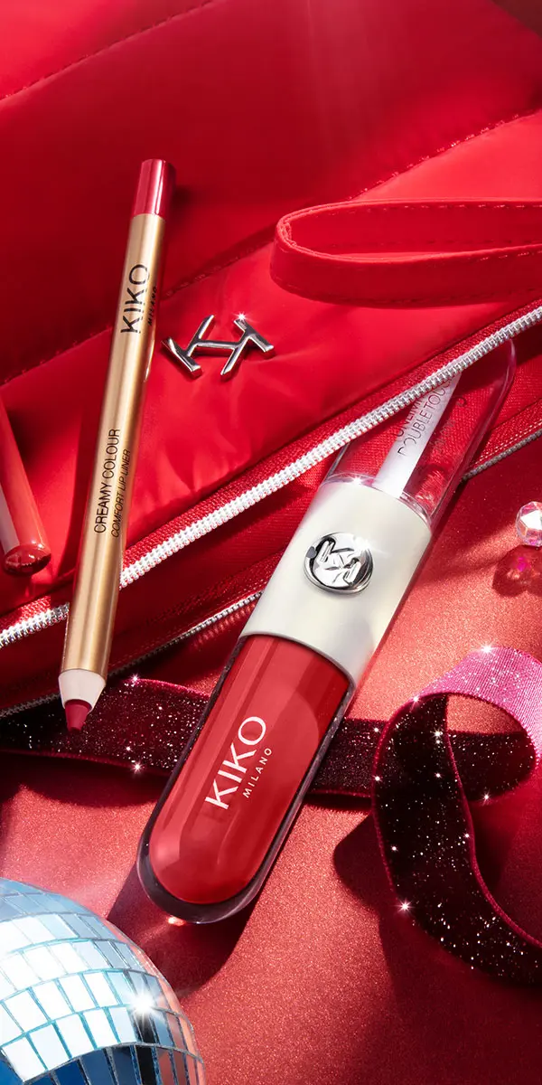 مجموعة هدايا الشفاه المثالية من KIKO Snow-Kissed Holiday