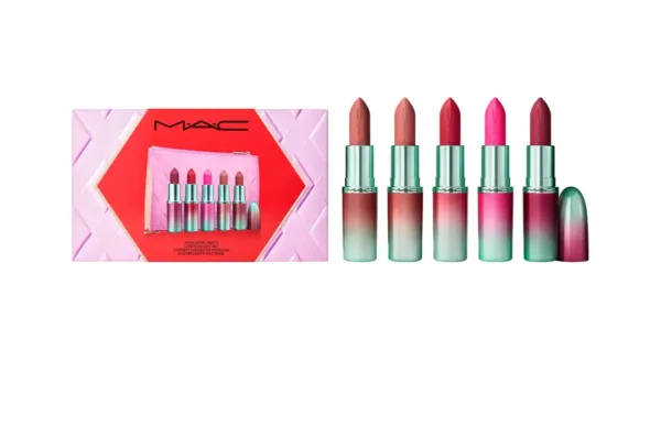 MAC Less is Bore 5-Piece Full-Size Matte Lipstick Gift Set