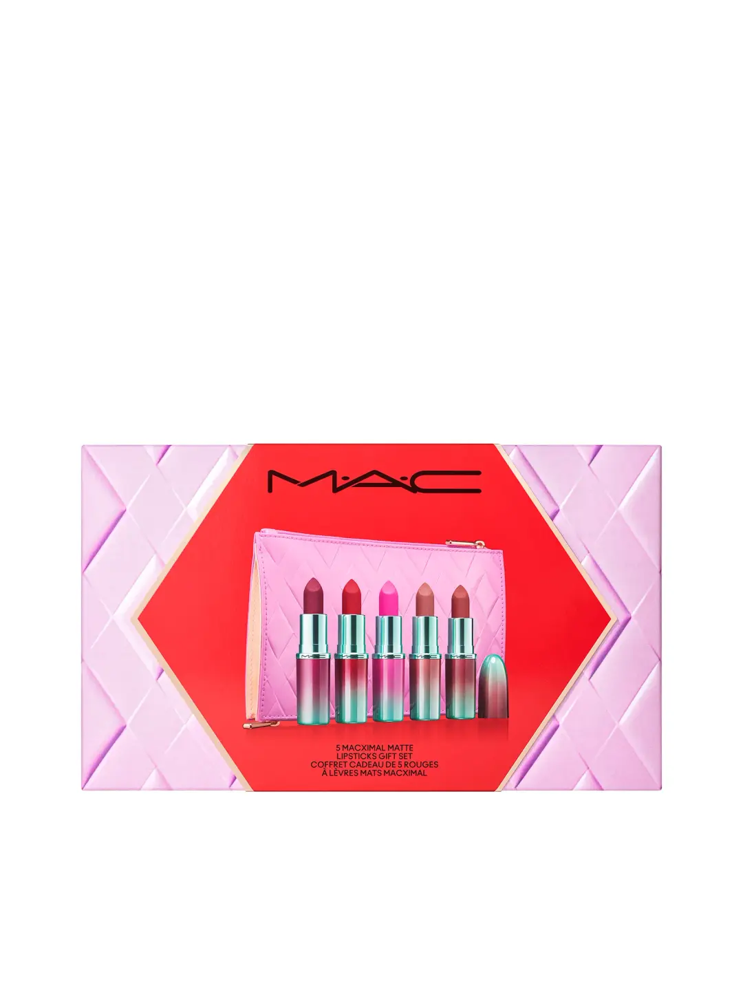 MAC Less is Bore 5-Piece Full-Size Matte Lipstick Gift Set