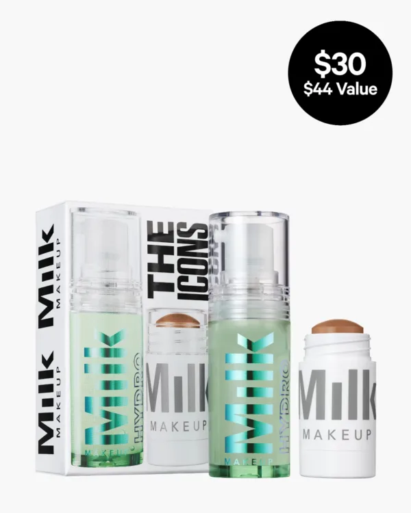Milk Makeup The Icons Set hydrating primer + cream bronzer