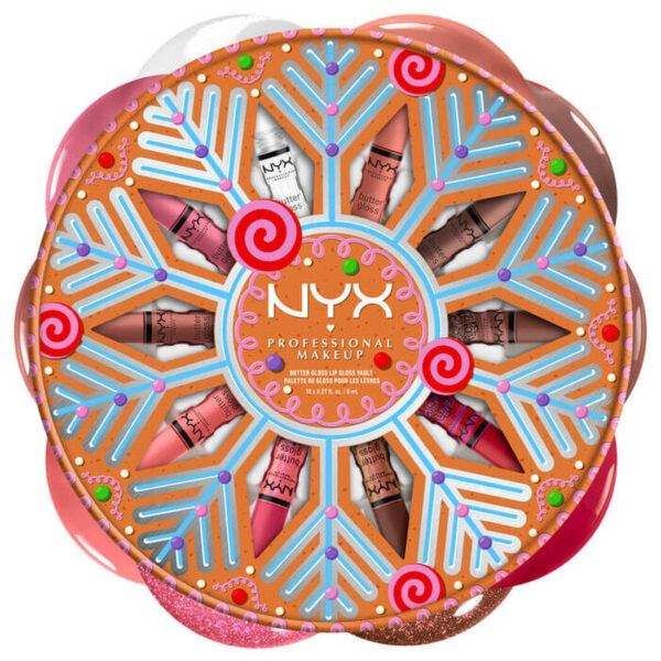 NYX Holiday Butter Gloss Vault – Lip Gloss Gift Set