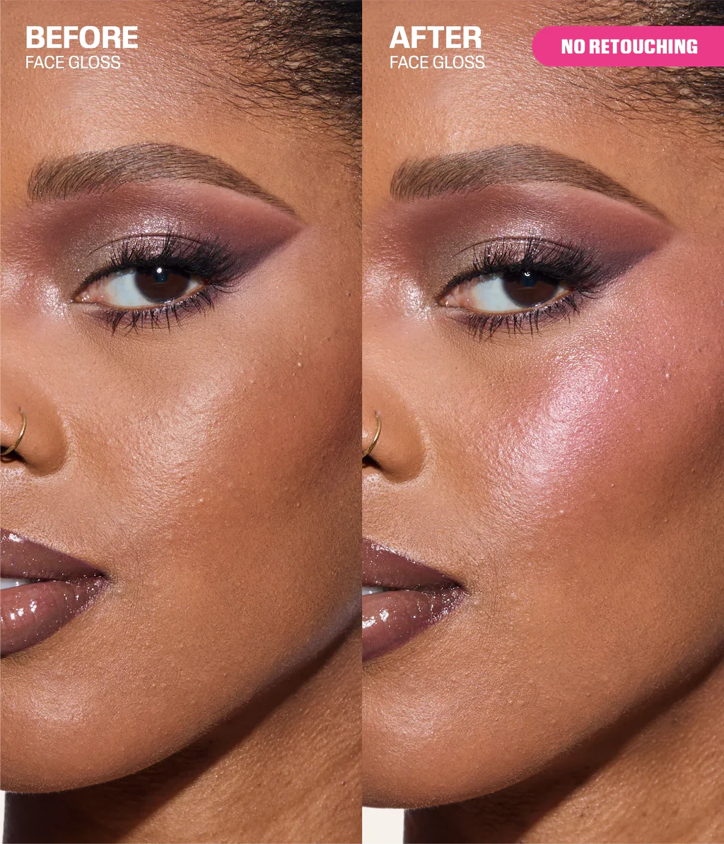 HUDA BEAUTY Icy Nude PH Face Gloss