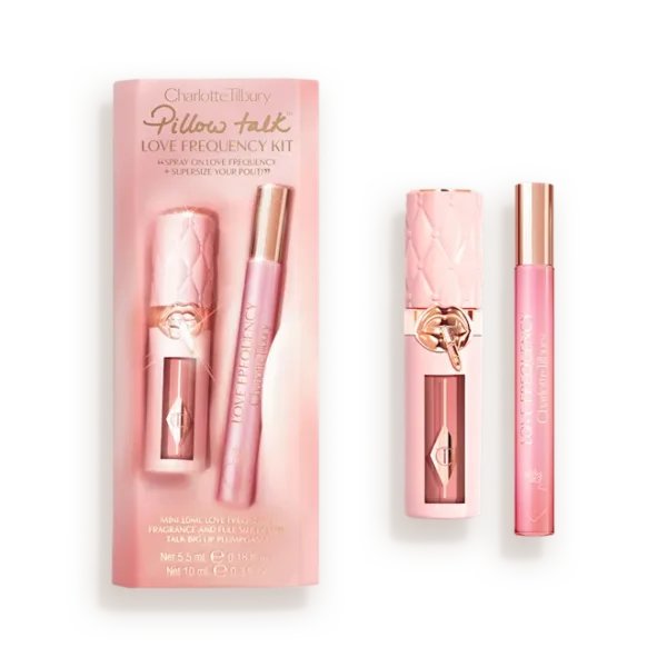 Charlotte Tilbury Pillow Talk Love Frequency Kit Perfume & Lip Kit