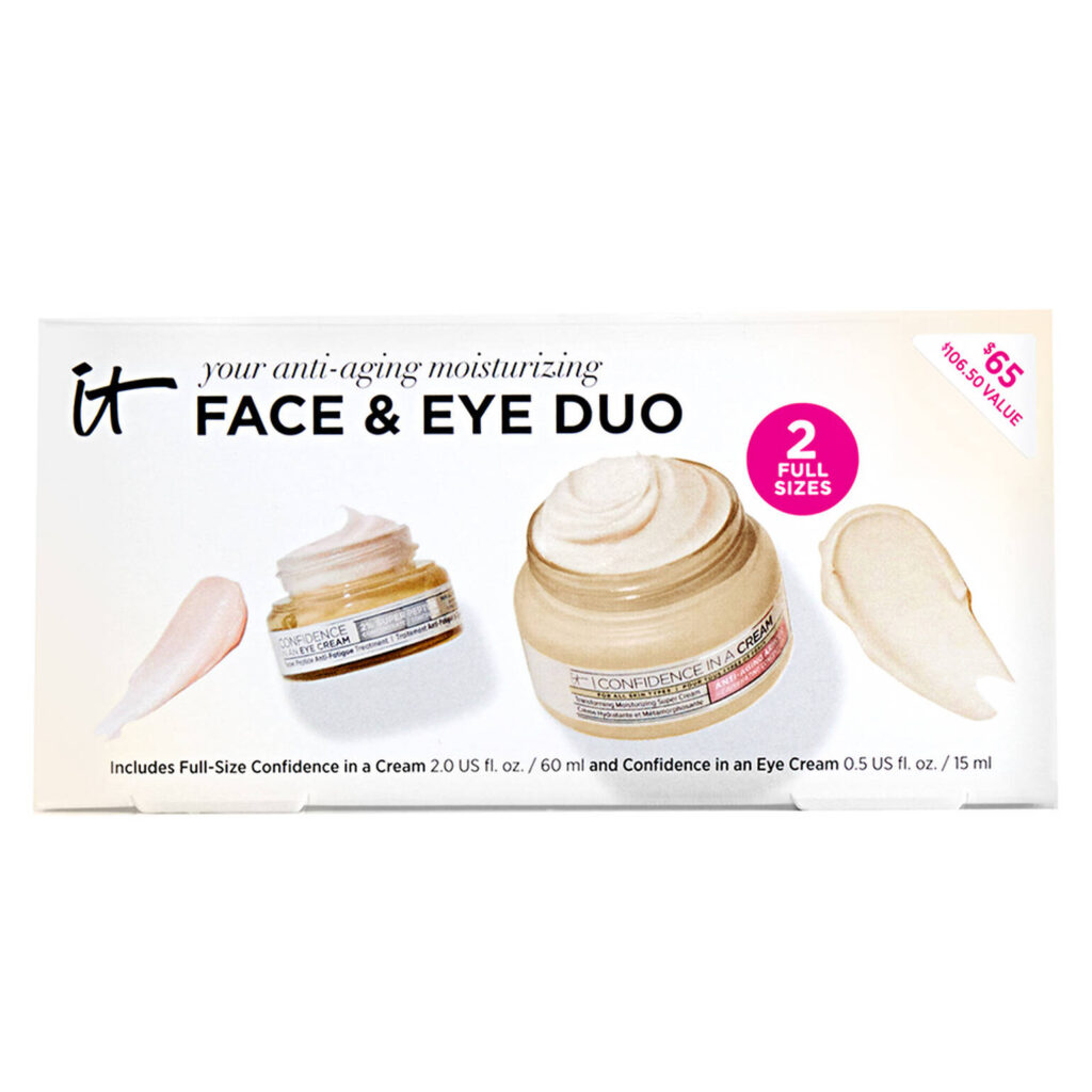 ثنائي كريم الوجه والعين المرطب ومكافح الشيخوخة من IT Cosmetics