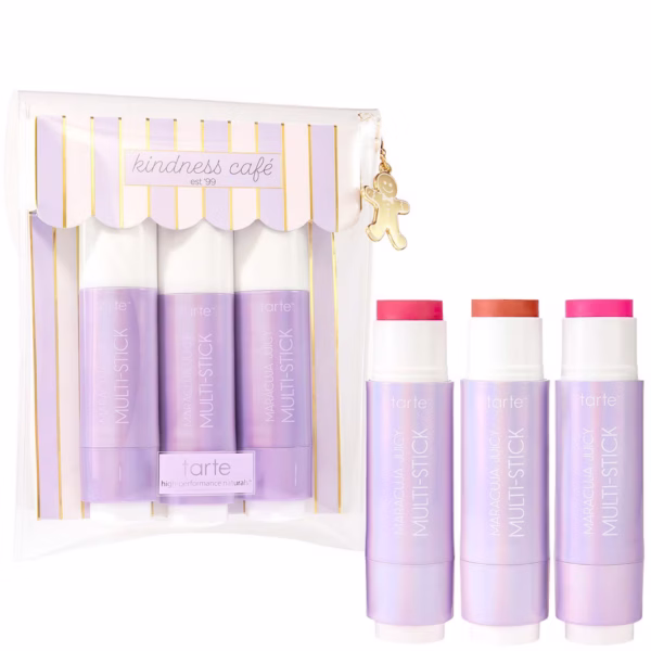Tarte cheek soufflé maracuja juicy blush and lip multi-stick trio
