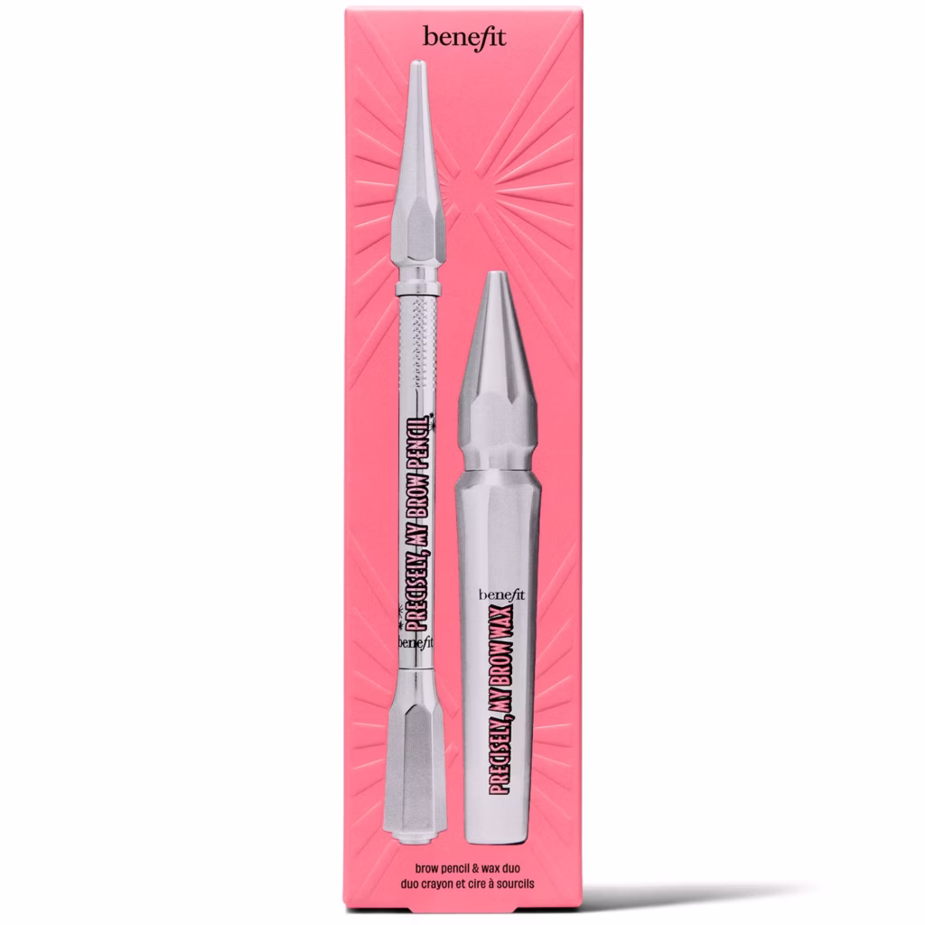 مجموعة Benefit Cosmetics Precisely My Brow Pack – قلم حواجب وواكس مزدوج