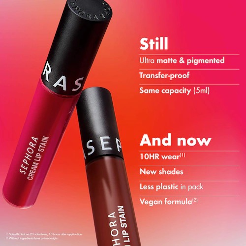 SEPHORA COLLECTION 5pc Cream Lip Stain Makeup Gift Set