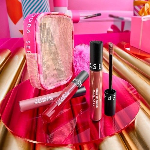 SEPHORA COLLECTION 5pc Cream Lip Stain Makeup Gift Set