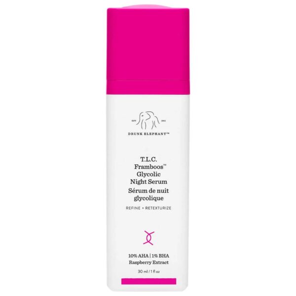 Drunk Elephant T.L.C. Framboos Glycolic Night Serum