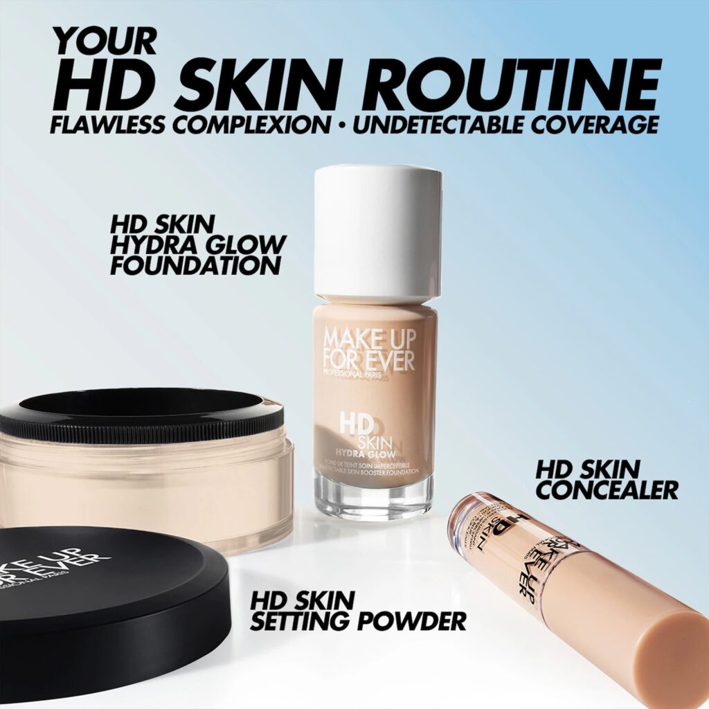 Make Up For Ever HD Skin Hydra Glow Hydrating Foundation with Hyaluronic Acid