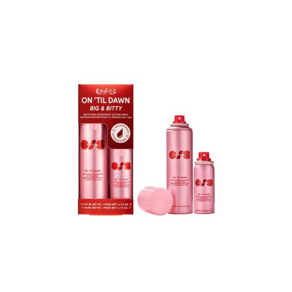 ONE/SIZE BY PATRICK STARRR Big & Bitty On ‘Til Dawn Mattifying Waterproof Setting Spray Duo
