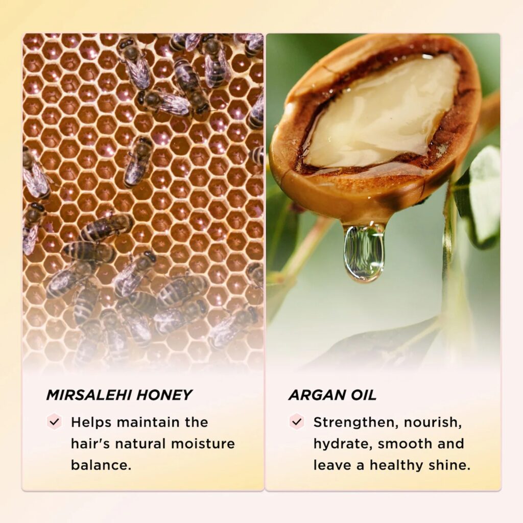 عطر شعر جيسو المصنوع من العسل مع الورد البري