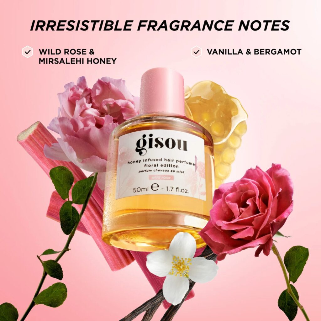 عطر شعر جيسو المصنوع من العسل مع الورد البري