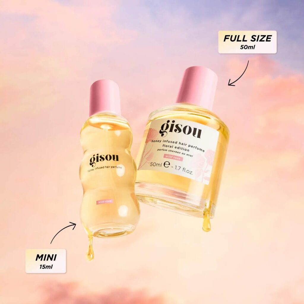 عطر شعر جيسو المصنوع من العسل مع الورد البري