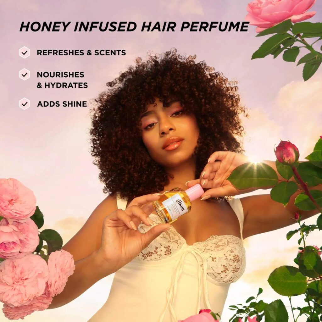 عطر شعر جيسو المصنوع من العسل مع الورد البري