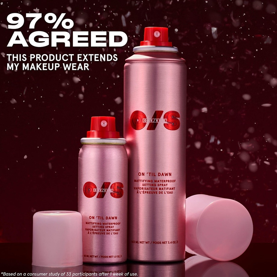 ONE/SIZE BY PATRICK STARRR Big & Bitty On ‘Til Dawn Mattifying Waterproof Setting Spray Duo