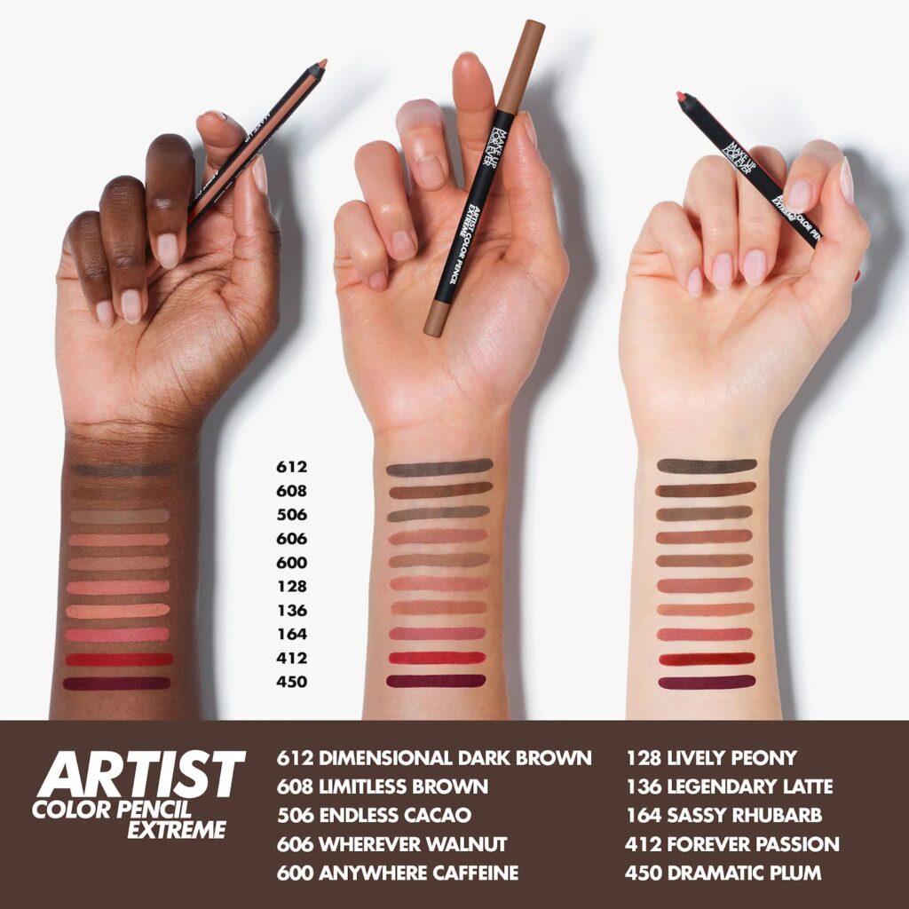 قلم تحديد الشفاه المقاوم للماء من Make Up For Ever Artist Color Pencil Extreme