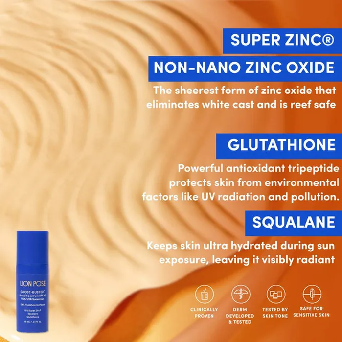 Lion Pose Mane Mini Day & Night Set With SPF & AHA