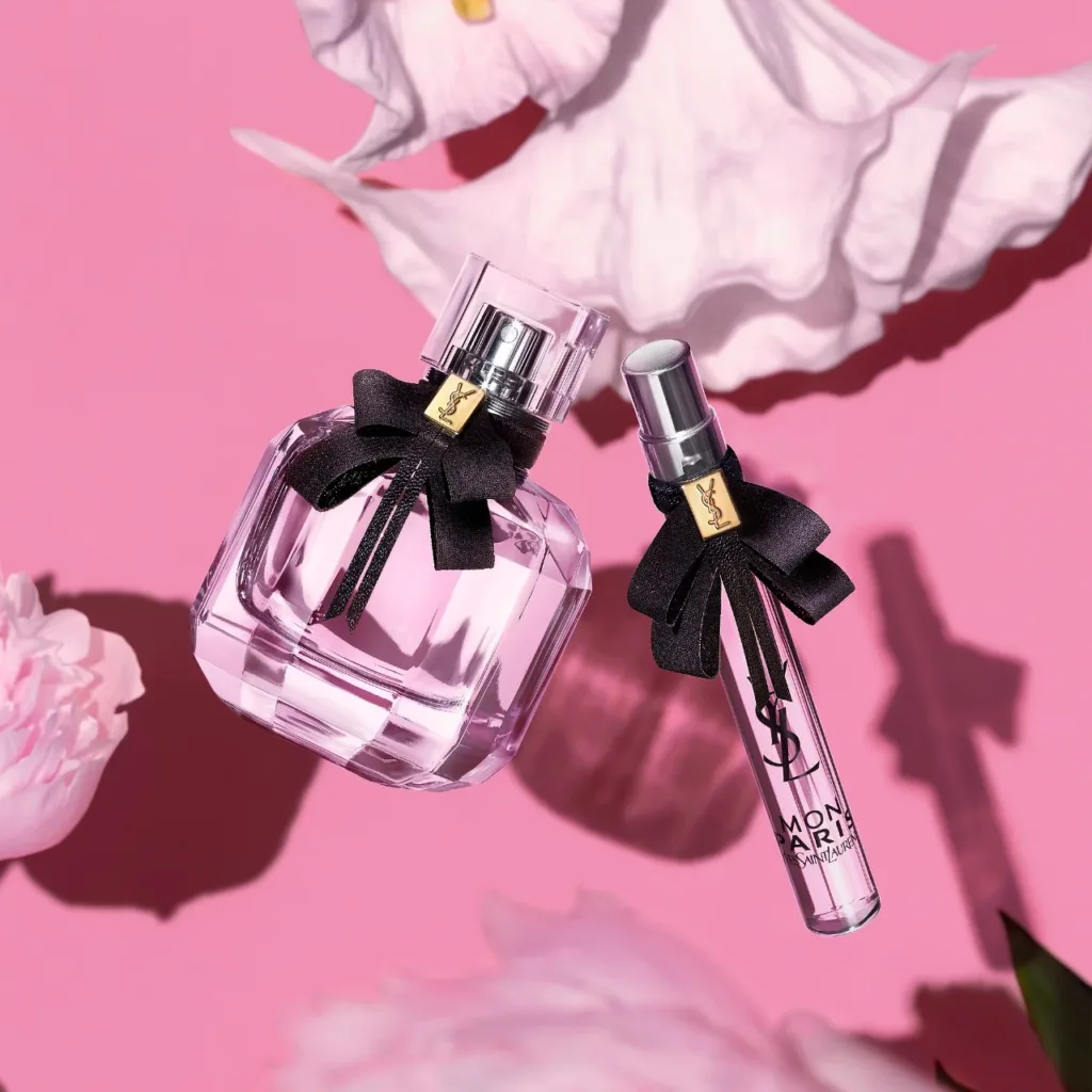 إيف سان لوران YSL مون باريس أو دو بارفان باتشولي وزهور