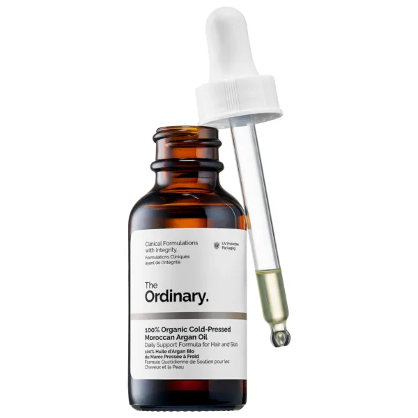 The Ordinary 100% Organic Cold-Pressed Moroccan Argan Oil for Skin & Hair