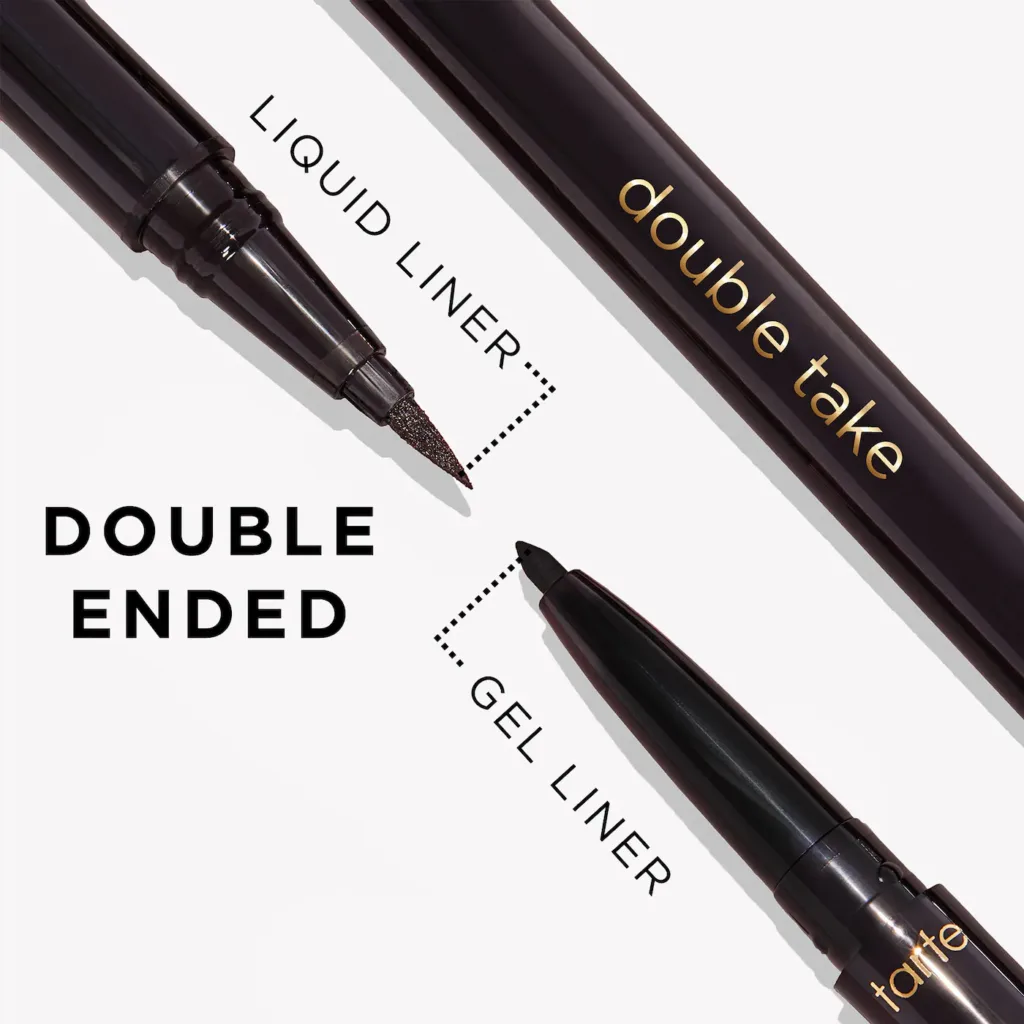 قلم تحديد العيون السائل والجل من تارت دوبل تاك