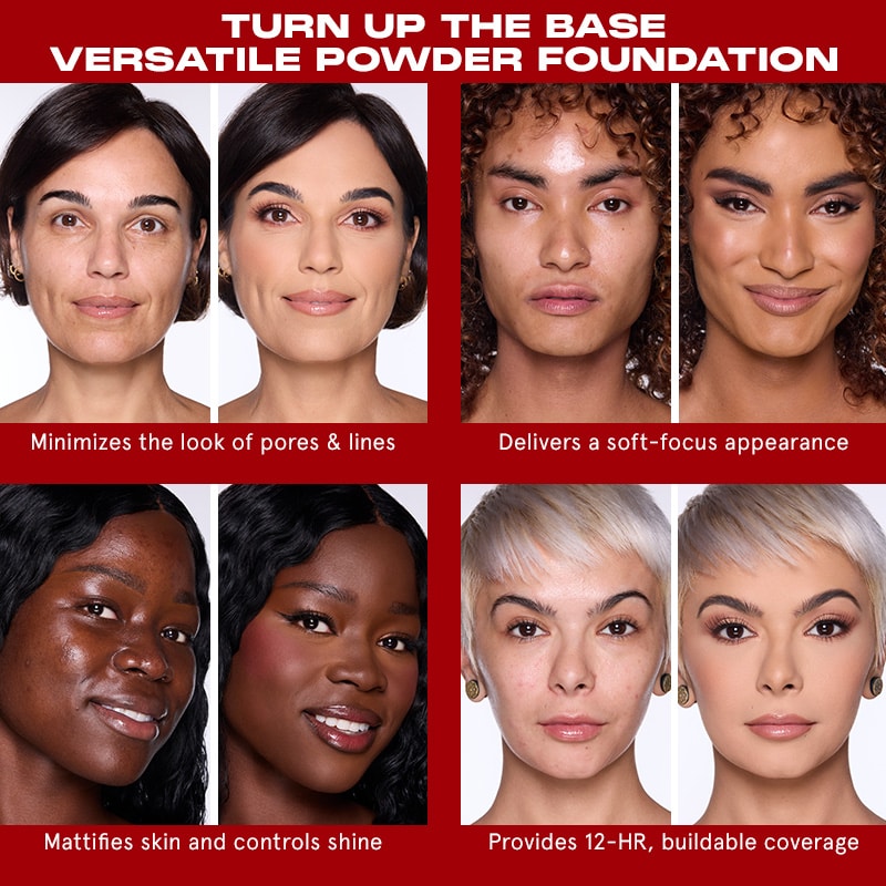 بودرة أساس متعددة الاستخدامات Turn Up The Base من ONE/SIZE by Patrick Starrr