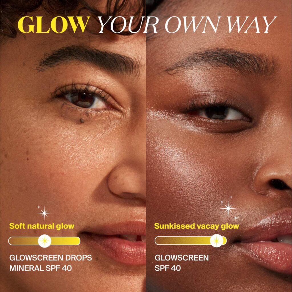 Supergoop! Glowscreen SPF 40 Sunscreen with Hyaluronic Acid + Niacinamide
