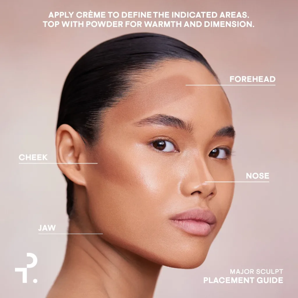 Patrick Ta Dual Ended Precision Nose Contour Brush