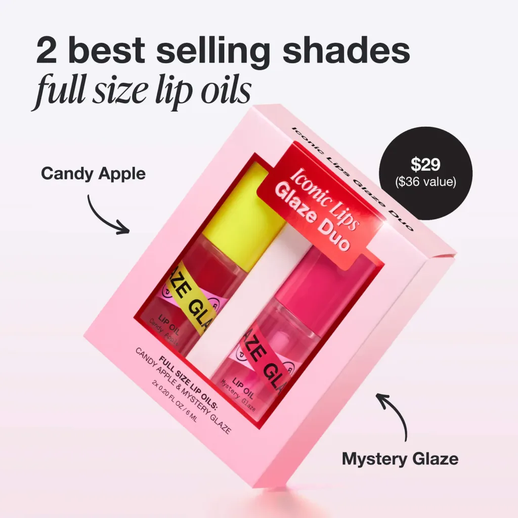 مجموعة الشفاه INNBEAUTY PROJECT Get Glazed Lip Set