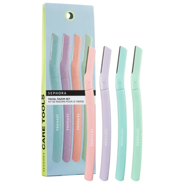 SEPHORA COLLECTION 4 Piece Facial Razor Se